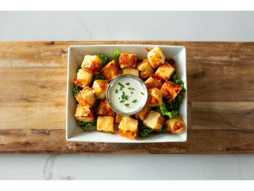 Beer Battered White Cheddar Garlic Cheese Curds - SampleCart