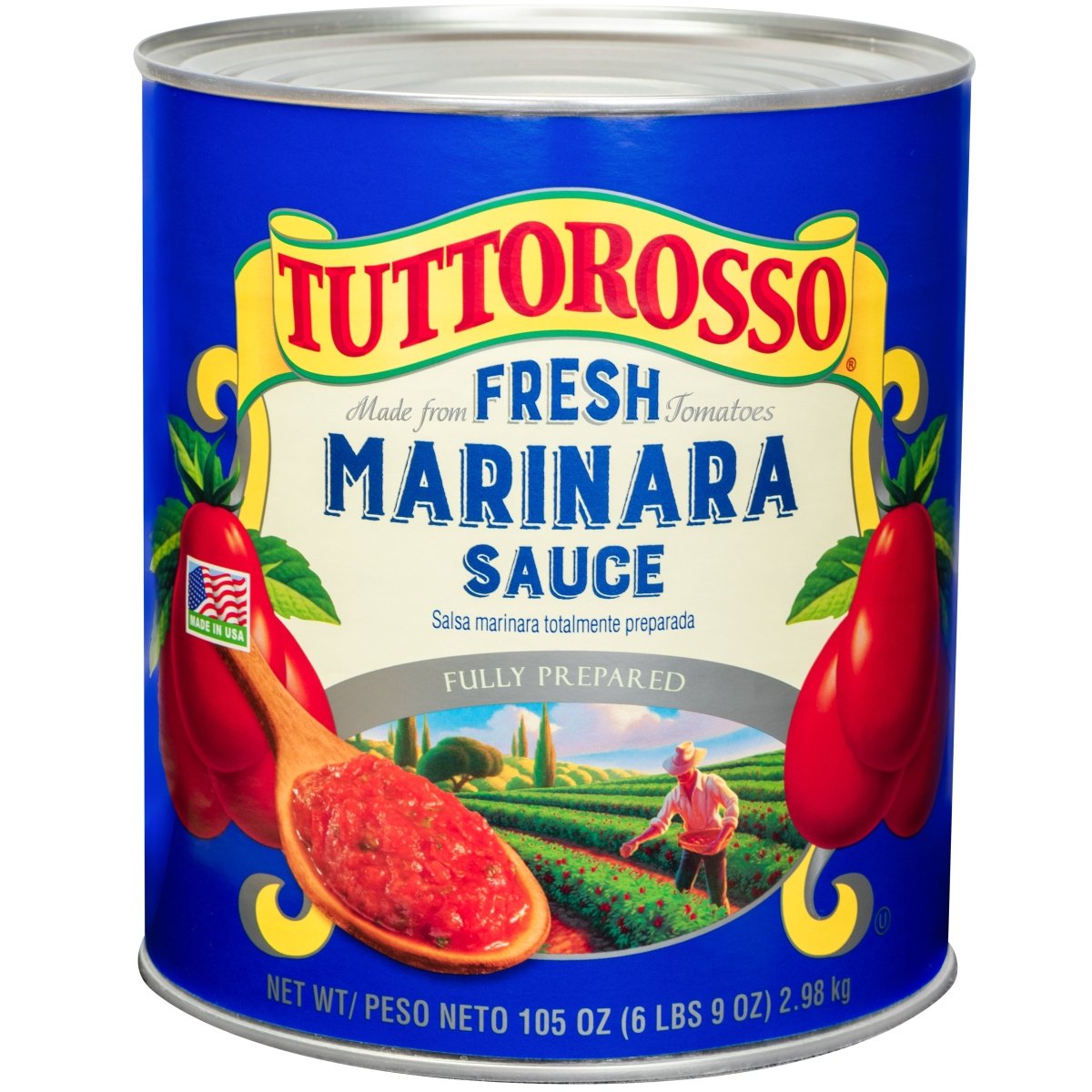 Tuttorosso Fresh Marinara Sauce Can — SampleCart